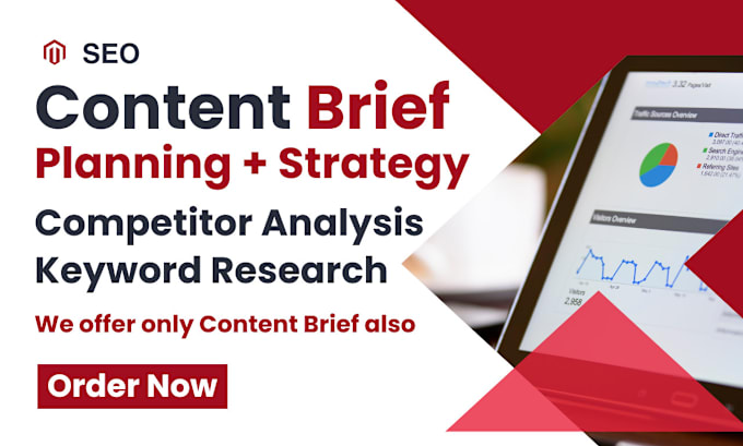 Gig Preview - Create SEO content brief and plan for your website with best content strategy