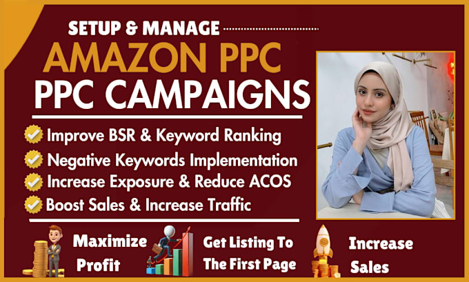 Gig Preview - Setup manage and optimize amazon PPC campaigns , amazon fba ppc ads campaign