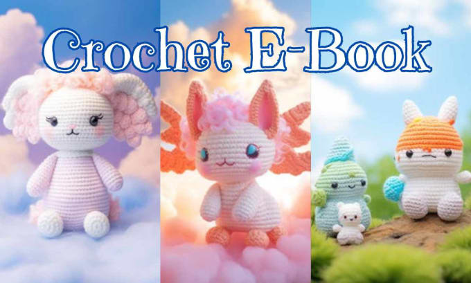 Gig Preview - Write and design crochet pattern ebook with detailed picture