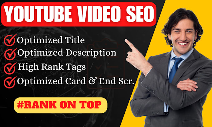 Gig Preview - Do best youtube SEO for your channel top rank