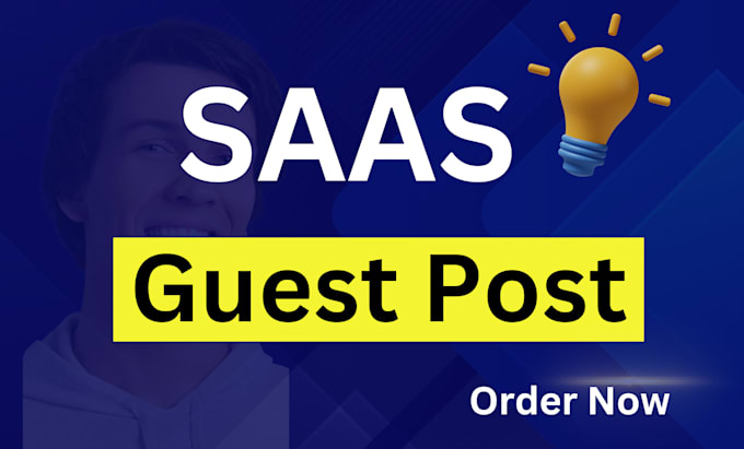 Gig Preview - Do guest post on saas websites