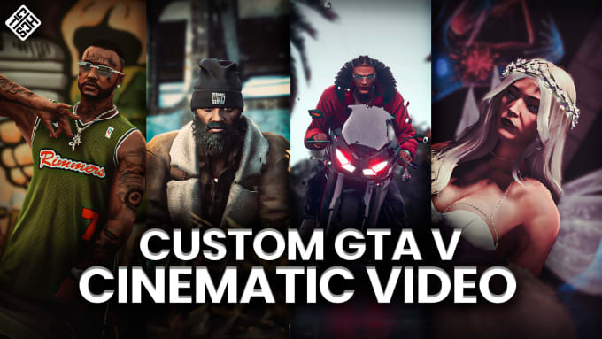 Gig Preview - Create a custom gta v cinematic video