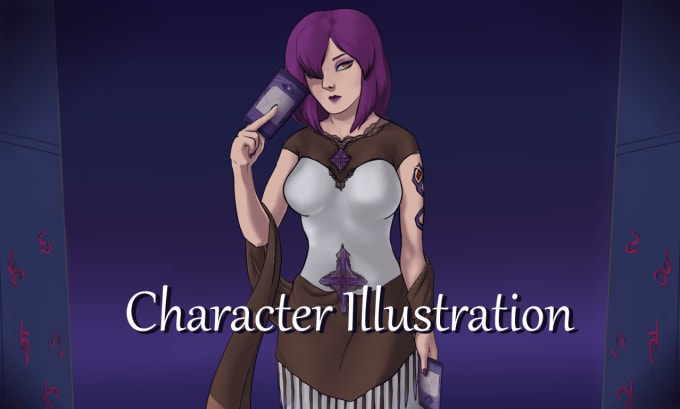 Gig Preview - Draw character illustration or a fan art for you