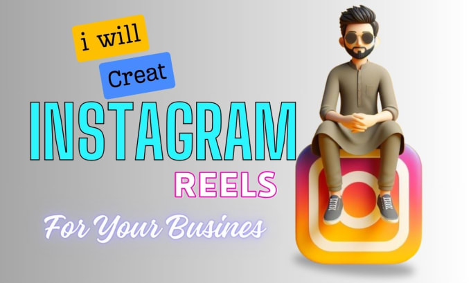 Gig Preview - Create engaging instagram reels with captions for any business