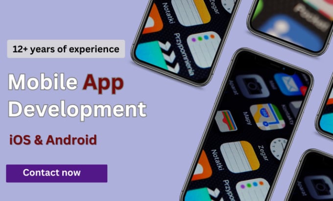 Gig Preview - Develop mobile applications for ios and android