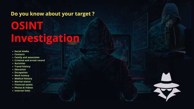 Gig Preview - Be your private investigator, osint detective, background checker