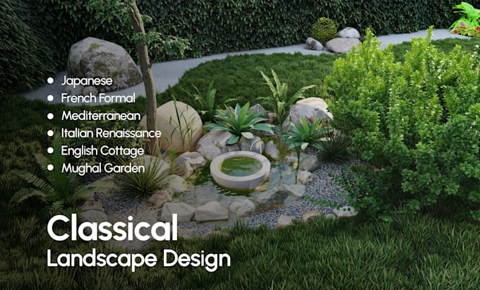 Bestseller - do classical traditional landscape design