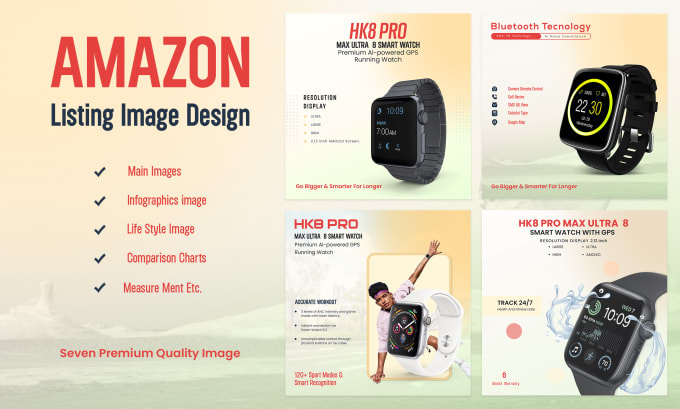 Gig Preview - Create amazon product listing and infographic convert