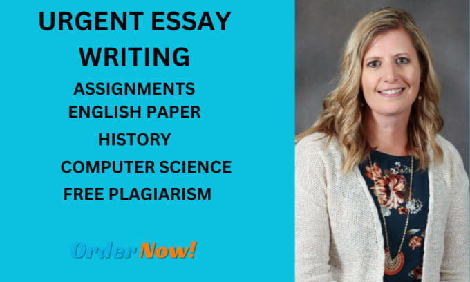 Gig Preview - Do urgent essay writing in computer science, history, english assignment paper