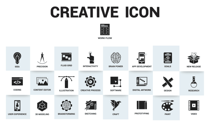 Gig Preview - Design all types of icons for you