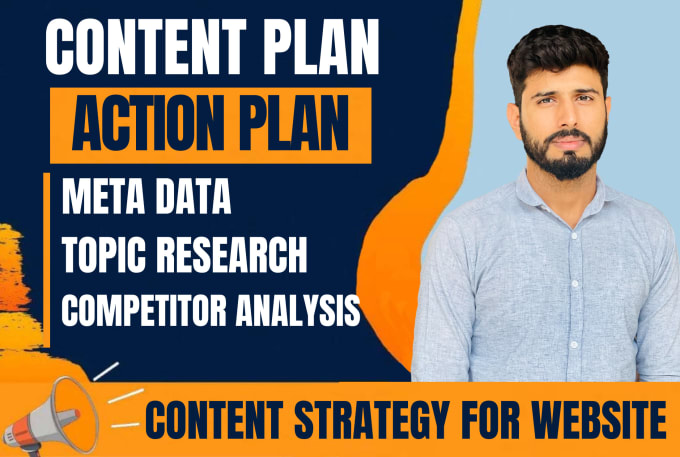 Gig Preview - Create content plan and effective topic cluster content strategy for your blog