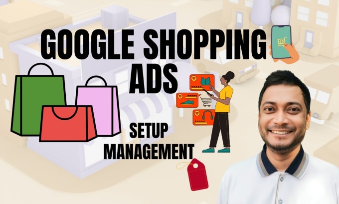 Gig Preview - Setup merchant center and google shopping ads pmax for shopify and woocommerce