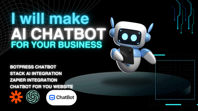 Gig Preview - Make ai agents, chatbots, chatbot saas, gpt, prompt engineering, for web apps