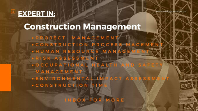 Gig Preview - Construction management tasks, research, articles, reports