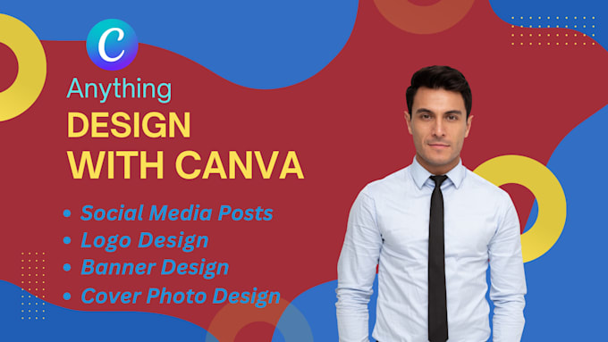 Gig Preview - Design social media posts, banners, and logo by canva