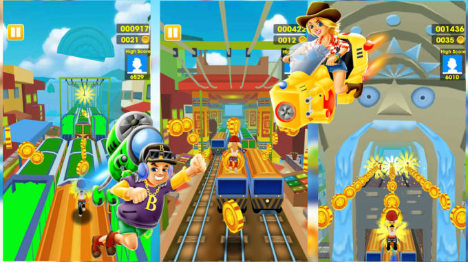 Gig Preview - Develop subway surfers endless runner game with admob ads