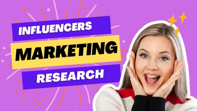 Gig Preview - Find instagram influencers for influencer marketing