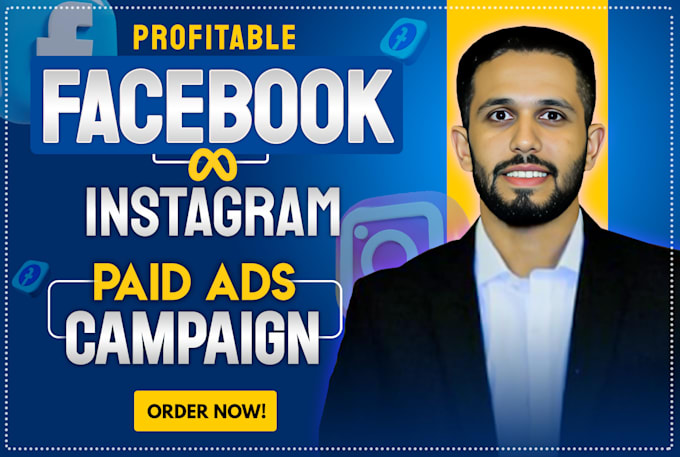 Gig Preview - Run facebook and instagram paid ads campaign