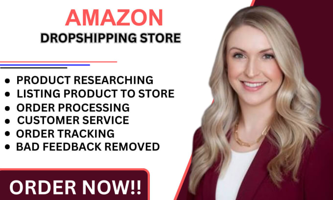 Gig Preview - Build high converting amazon dropshipping store, amazon fba, affiliate website