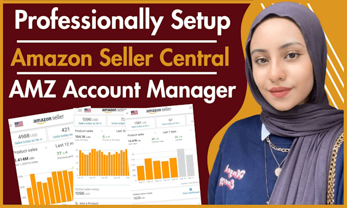 Gig Preview - Setup amazon seller account upload product listings launch fba business