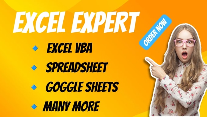 Gig Preview - Do any task in microsoft excel vba in 24 hours