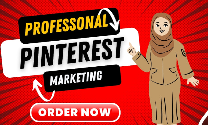 Gig Preview - Professional pinterest marketing manager creating pin,boards