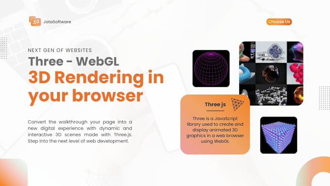 Gig Preview - Build stunning 3d interactive websites with three js