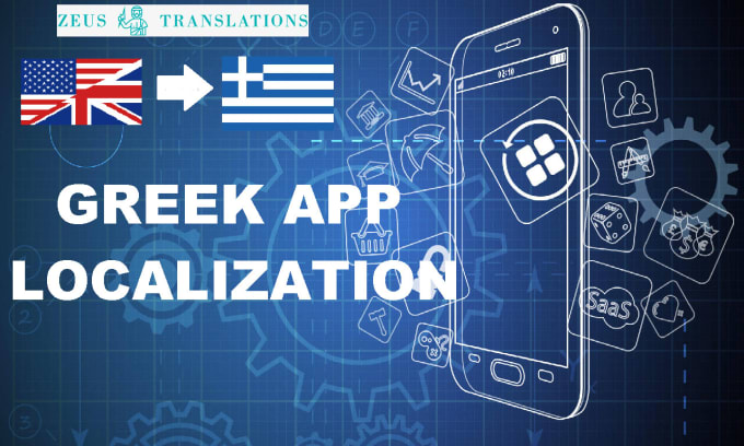 Gig Preview - Do greek localization of your app or website