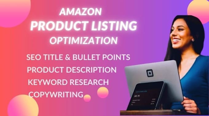 Gig Preview - Write amazon listing optimization SEO fba product description copywriting