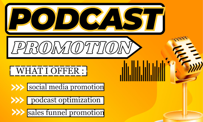 Gig Preview - Boost podcast growth  podcast marketing and promote podcast