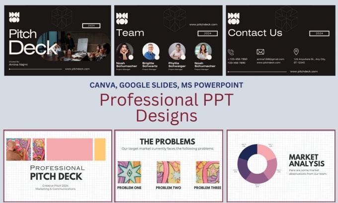 Gig Preview - Design professional PPT, canva presentation, google slides