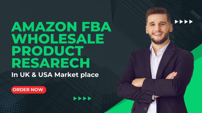 Gig Preview - Do amazon product research fba wholesale UK USA marketplace