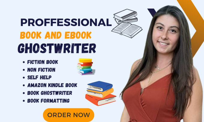 Bestseller - ebook writer or ghostwriter, fiction ghostwriter, non fiction writer, amazon kdp