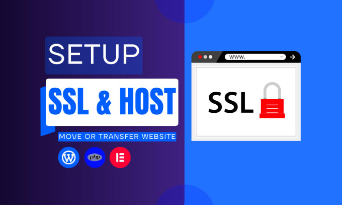 Gig Preview - Move or transfer your website with SSL setup to new host or domain