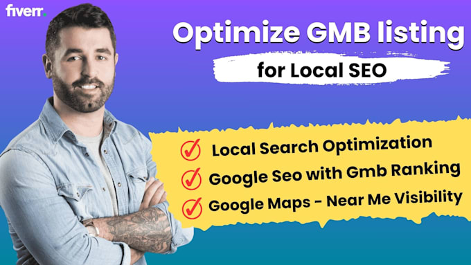 Gig Preview - Create and optimize google business profile for local SEO gmb map ranking