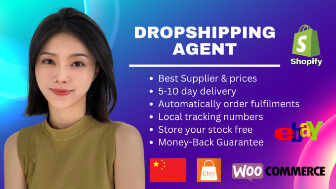 Gig Preview - Be your dropshipping agent to find winning product for shopify store or website