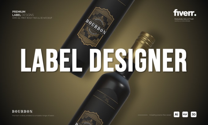 Gig Preview - Design a professional 3d packaging, label and product design