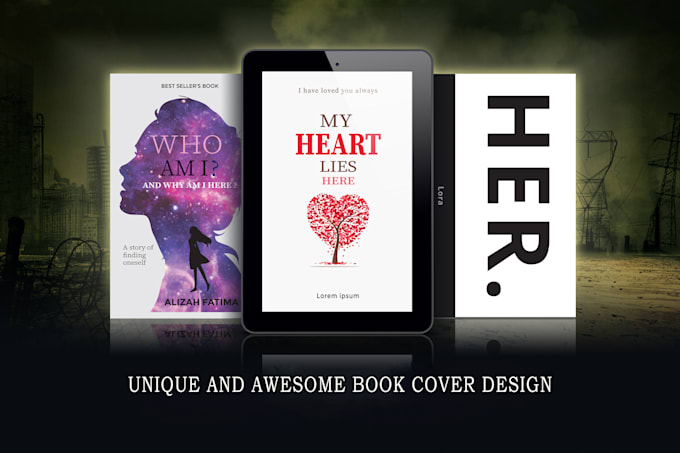 Gig Preview - Create unique ebook, kindle book cover design