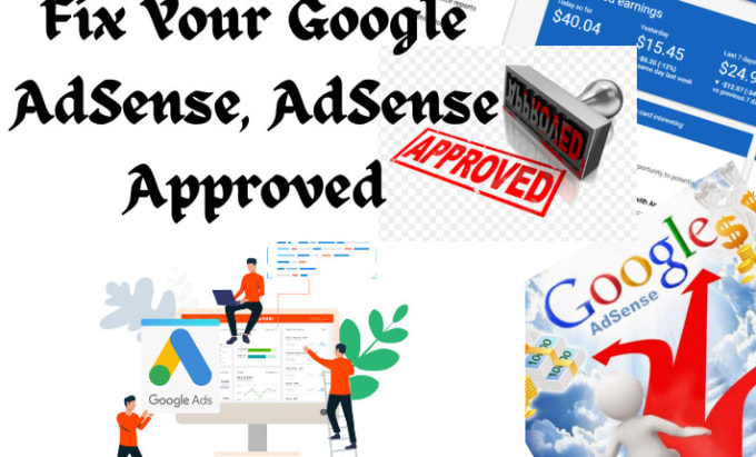 Gig Preview - Fix your google adsense suspension ads