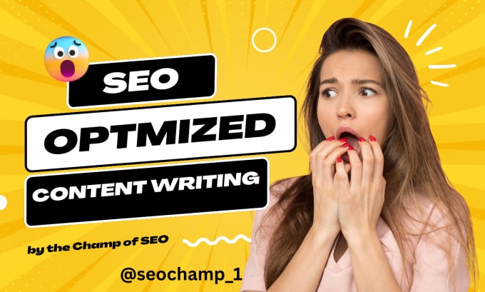 Gig Preview - Write professional SEO optimized articles for your website