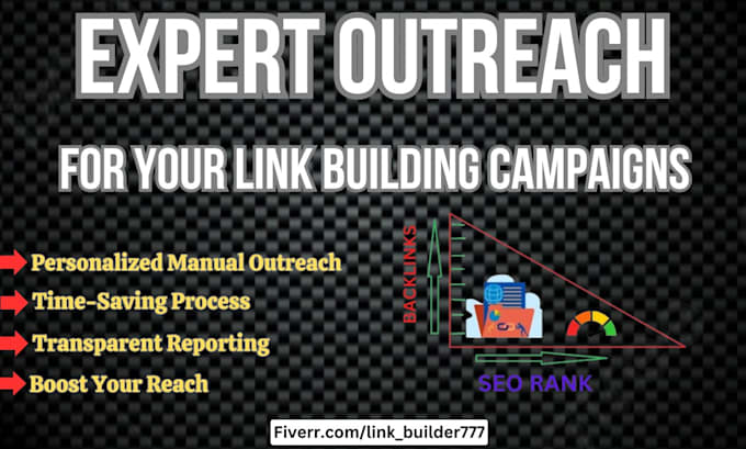 Gig Preview - Do manual outreach for your guest posting and link insertion campaigns