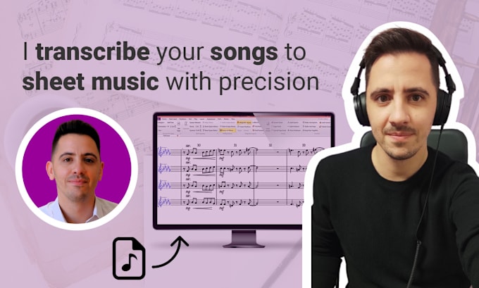 Gig Preview - Transcribe your song to sheet music with precision