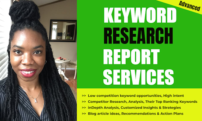 Gig Preview - Do advanced SEO keyword research for your website