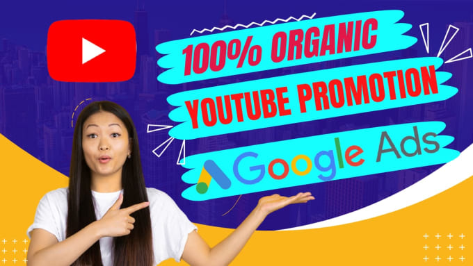 Gig Preview - Do super fast organic youtube video promotion with google ads