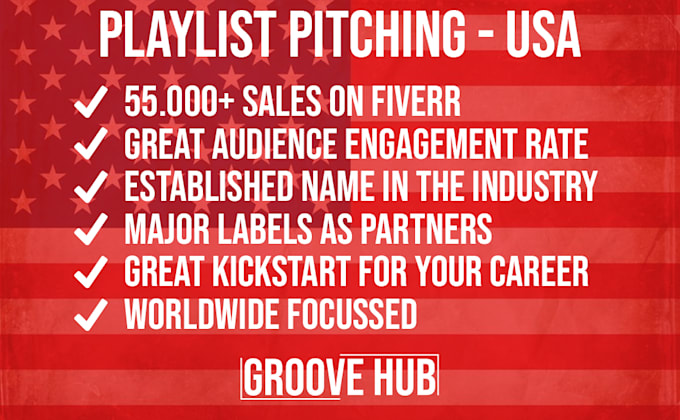 Gig Preview - Pitch music to a network of organic USA focussed playlists