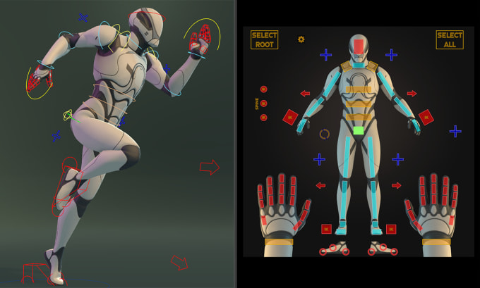 Gig Preview - Create rig for your character in maya for unreal engine