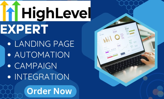 Gig Preview - Design gohighlevel website salesfunnel landing page template