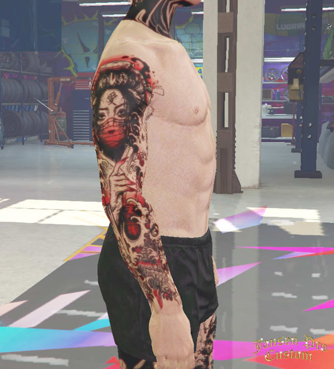 Gig Preview - Custom tattoo for gta fivem