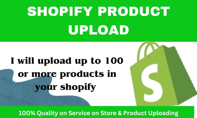 Gig Preview - Wix bulk product upload shopify product listing bulk products upload fix product