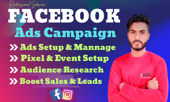 Bestseller - setup and manage facebook ads campaign for leads and sales